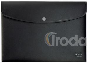 Laitz Recycle irattart&oacute; tasak, A4 PP, fekete 46780095