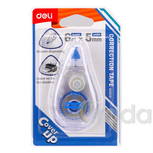 Deli Hibajavító roller 5mm x 6 fm, eldobható