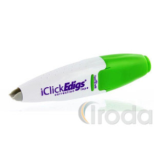 Hibajav&iacute;t&oacute; roller Edigs iClick, nyom&oacute;gombos 6mx5mm, cser&eacute;lhető bet&eacute;tes, bliszteres NEW DESIGN