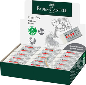 Faber-Castell Radír 30-as forgácsmentes kicsi fehér színben