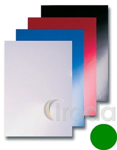 Spirál hátlap Reco zöld bőrutánzatú A4/250gr 100db/csom