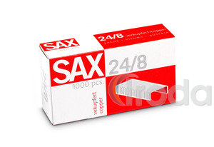 Tűzőkapocs Sax 24/8 1000db/doboz
