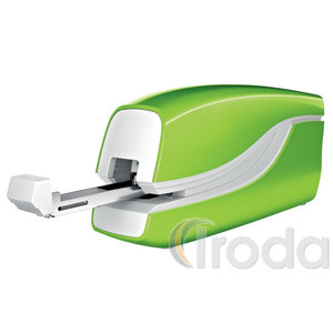 Leitz WOW elektromos tűzőgép, zöld,  max. 10 lap, 55661054