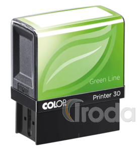 Bélyegző + szöveglemez, Colop IQ30 Green