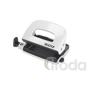 Leitz WOW mini lyukasztó, 10 lap, fehér 50601001