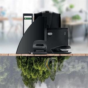 Leitz 180° Recycled iratrendező, fekete