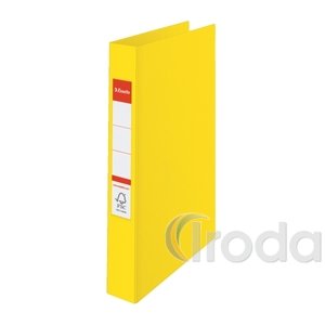 Gyűrűskönyv Esselte Standard A4 4,2 cm 2-gyűrűs VIVIDA sárga 14450