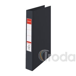 Gyűrűskönyv Esselte Standard A4 3,5cm 4-gyűrűs VIVIDA fekete 14462