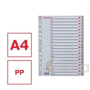 Regiszter Esselte A4 A-Z műanyag 100112