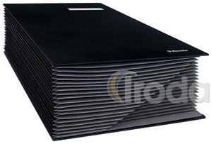 Aláírókönyv Esselte A4 20 részes fekete 621061