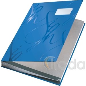 Aláírókönyv Esselte A4 20 részes kék 621063