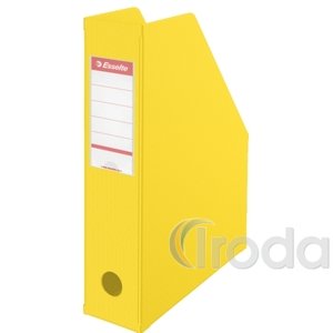 Iratpapucs Esselte 8cm hajtható PVC VIVIDA sárga 56001