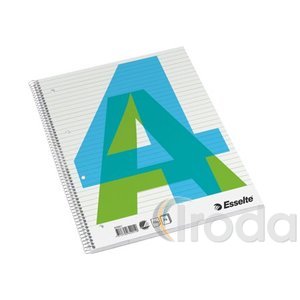 Spirálfüzet Esselte A4 vonalas perforált és lyukasztott 62901