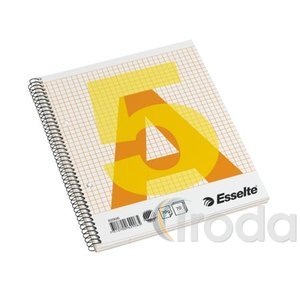 Spirálfüzet Esselte A5 kockás perforált és lyukasztott 62906