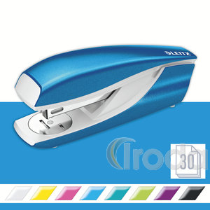 Tűzőgép Leitz 5502 NEXXT metálfényű kék max.30lapig 24/6 kapocs 55021036