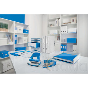 Tűzőgép Leitz 5502 NEXXT metálfényű kék max.30lapig 24/6 kapocs 55021036