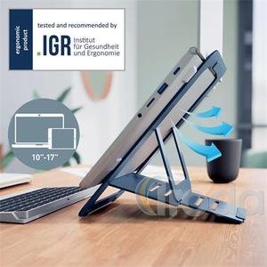 Leitz Ergo alumínium összehajtható laptopállvány