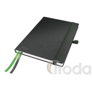 Leitz Complete jegyzetfüzet A5, kockás, fekete 44770095