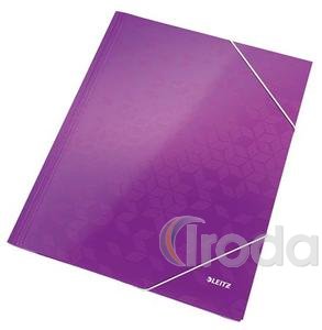 WOW Lakkfényű gumis mappa, lila 39820062