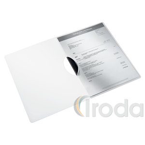 Leitz WOW Colorclip klipmappa, fehér 41850001