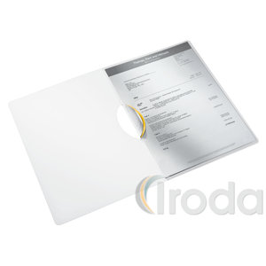 Leitz WOW Colorclip klipmappa, sárga 41850016