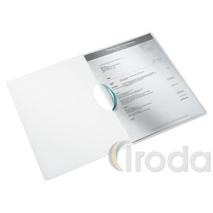 Leitz WOW Colorclip, klippmappa, jégkék 41850051