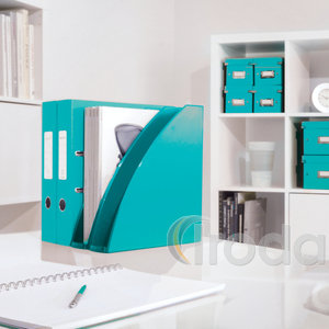 Leitz WOW spirálfüzet, A5, vonalas, jégkék 46390051
