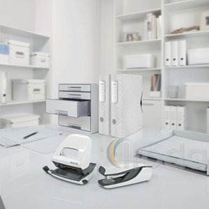 Leitz WOW spirálfüzet, A4, vonalas, fehér 46370001