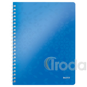 WOW spirálfüzet, A4, vonalas, kék 46370036