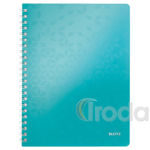 WOW spirálfüzet, A4, vonalas, jégkék 46370051