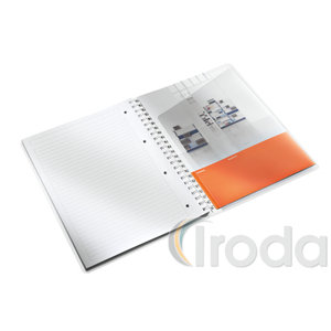 WOW spirálfüzet, A4, vonalas, jégkék 46370051