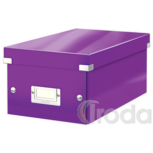 CLICK&STORE DVD-doboz, lila 60420062