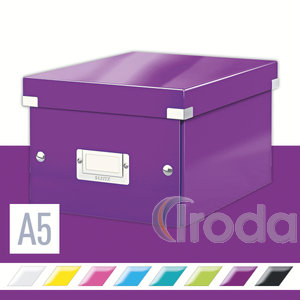 CLICK&STORE A5 méretű doboz, lila 60430062