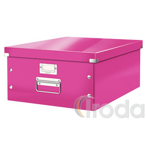 CLICK&STORE A3 méretű doboz, rózsaszín 60450023