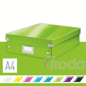 Leitz CLICK&STORE rendszerező doboz, M méret, zöld (60580064 helyettesítője) 60580054