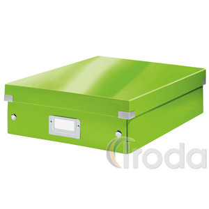 Leitz CLICK&STORE rendszerező doboz, M méret, zöld (60580064 helyettesítője) 60580054