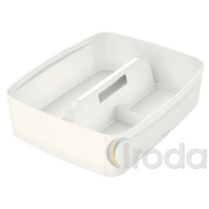Leitz MyBox rendszerező tálca fogantyúval, nagy, fehér 53220001