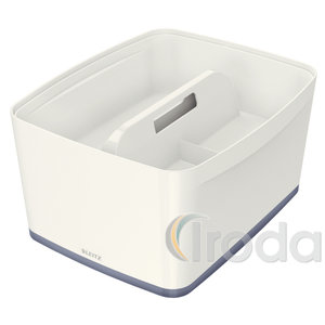 Leitz MyBox rendszerező tálca fogantyúval, nagy, fehér 53220001
