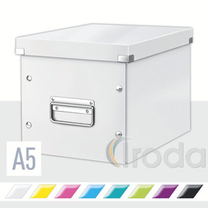 Leitz CLICK&STORE kocka doboz, M méret, fehér 61090001
