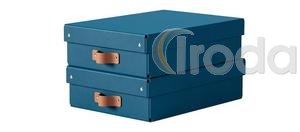 Leitz Puro karton t&aacute;rol&oacute;doboz M m&eacute;ret alacsony 2db &oacute;ce&aacute;nk&eacute;k