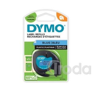 Műanyag szalag Dymo Letratag k&eacute;k