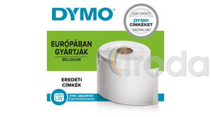 Etikett Dymo 89x28mm fehér S0722370/99010 , 130címke/tek