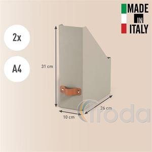 Leitz Puro karton iratpapucs 2db sz&uuml;rke-b&eacute;zs