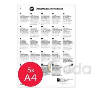 GBC tiszt&iacute;t&oacute;karton A4 5db