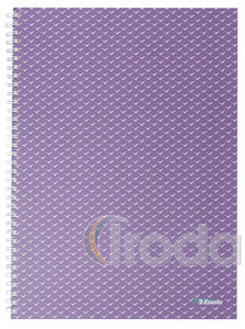 Esselte Colour'Breeze spirálfüzet, A4, vonalas, levendula
