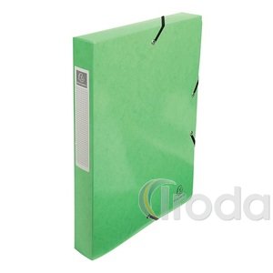 F&uuml;zetbox karton Exacompta Iderama A/4 40 mm gerinccel gumis &aacute;nizsz&ouml;ld