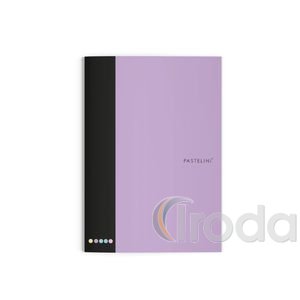 P+P Pastelini 444 lilac Füzet A4 vonalas,Pastelini lil  6-90025