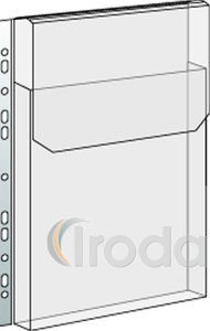 Lefűzhető JUMBO klapnis genotherm, A4 25mm gerinc 180mic