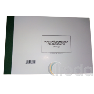 P&aacute;tria Postak&uuml;ldem&eacute;nyek felad&oacute; k&ouml;nyve 150 lapos C.7976-12/UJ