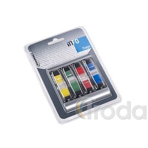 Oldaljelölő adagolóval Info Notes Info Flag műanyag 12.5x43 mm 4x36 lapos vegyes színek